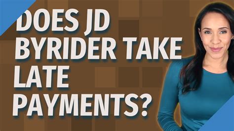 Jd byrider late payment policy. Things To Know About Jd byrider late payment policy. 